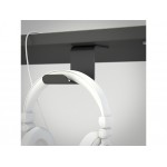 HEADSET TABLE - Soporte de sobremesa para auriculares. Color blanco.