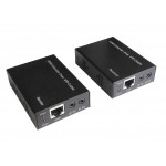 HET004 – Extensor de señal HDMI hasta 60 mts con 1 cable Ethernet (CAT 5/6) + IR