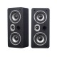 Pareja de altavoces de pared o techo. Woofer 4". Ref.MAGIC LCR-4 Negro. Versión 2021